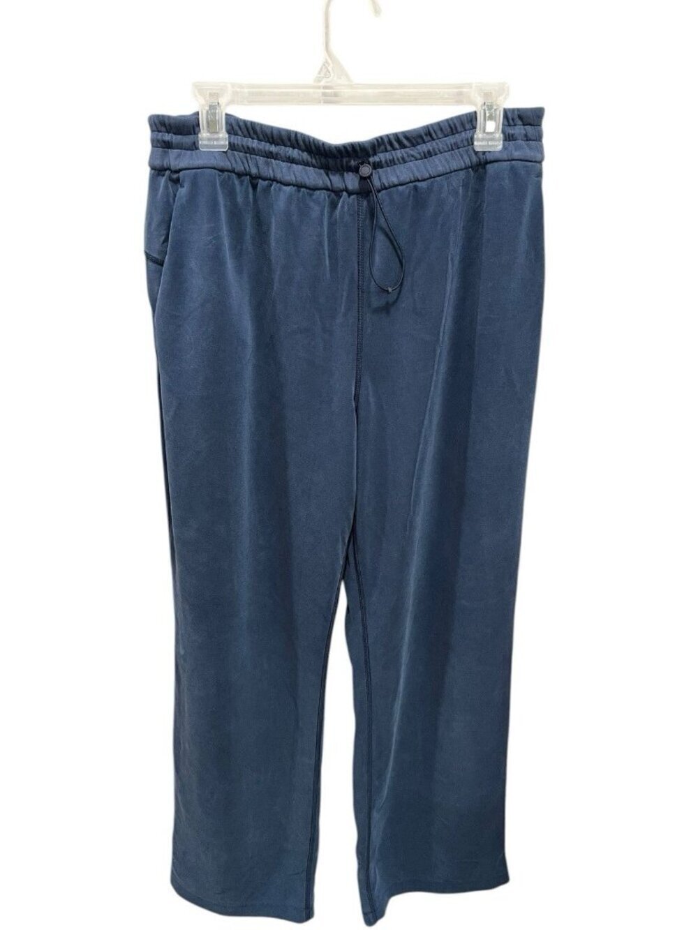 Lululemon Softstreme High-Rise Wide Leg Pants Dark Blue Women's Size 14